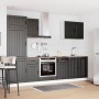 Mueble de cocina Kalmar negra 7 piezas madera contrachapada von , Küchenschränke - Ref: Foro24-3314772, Preis: 568,00 €, Raba...