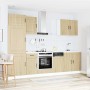 Mueble cocina Kalmar roble sonoma 7 pzas madera contrachapada von , Küchenschränke - Ref: Foro24-3314764, Preis: 556,00 €, Ra...