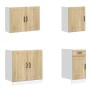 Mueble cocina Kalmar roble sonoma 7 pzas madera contrachapada von , Küchenschränke - Ref: Foro24-3314764, Preis: 556,00 €, Ra...