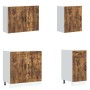 Mueble cocina Kalmar roble ahumado 7 pzas madera contrachapada von , Küchenschränke - Ref: Foro24-3314766, Preis: 572,50 €, R...