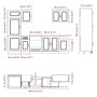 Mueble cocina Kalmar roble ahumado 7 pzas madera contrachapada von , Küchenschränke - Ref: Foro24-3314766, Preis: 572,50 €, R...