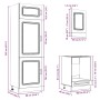 Mueble cocina Kalmar roble ahumado 7 pzas madera contrachapada von , Küchenschränke - Ref: Foro24-3314766, Preis: 572,50 €, R...