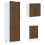 Mueble cocina Kalmar roble marrón 8 pzas madera contrachapada by , Kitchen cabinets - Ref: Foro24-3314808, Price: 628,03 €, D...