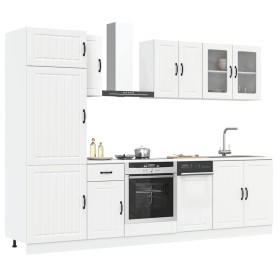 Mueble de cocina Kalmar blanco 8 piezas madera contrachapada de , Armarios de cocina - Ref: Foro24-3314801, Precio: 600,90 €,...