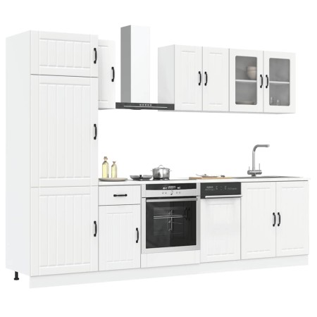 Mueble de cocina Kalmar blanco 8 piezas madera contrachapada von , Küchenschränke - Ref: Foro24-3314801, Preis: 600,90 €, Rab...