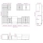 Mueble de cocina Kalmar blanco 8 piezas madera contrachapada von , Küchenschränke - Ref: Foro24-3314801, Preis: 600,90 €, Rab...