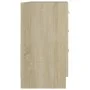 Waschbeckenschrank aus eichenfarbenem Sperrholz, 63 x 30 x 54 cm von vidaXL, Badezimmermöbel - Ref: Foro24-804187, Preis: 85,...