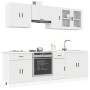 Mueble de cocina Kalmar blanco 8 piezas madera contrachapada von , Küchenschränke - Ref: Foro24-3314841, Preis: 599,72 €, Rab...