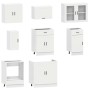 Mueble de cocina Kalmar blanco 8 piezas madera contrachapada von , Küchenschränke - Ref: Foro24-3314841, Preis: 599,72 €, Rab...