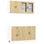 Mueble cocina Kalmar roble sonoma 4 pzas madera contrachapada von , Küchenschränke - Ref: Foro24-3314874, Preis: 305,97 €, Ra...