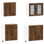 Mueble cocina Kalmar roble ahumado 4 pzas madera contrachapada von , Küchenschränke - Ref: Foro24-3314876, Preis: 299,52 €, R...
