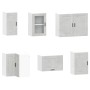 Mueble cocina Porto gris hormigón 11 pzas madera contrachapada von , Küchenschränke - Ref: Foro24-3314965, Preis: 668,62 €, R...
