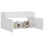 Waschbeckenunterschrank aus weißem Sperrholz, 90 x 38,5 x 46 cm von vidaXL, Badezimmermöbel - Ref: Foro24-804665, Preis: 34,2...