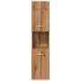 Juego de muebles baño 4 piezas madera ingeniería roble artisan by , Bathroom furniture - Ref: Foro24-3328600, Price: 345,60 €...