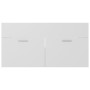 White plywood sink cabinet 90x38.5x46 cm by vidaXL, Bathroom furniture - Ref: Foro24-804665, Price: 34,21 €, Discount: %