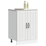 Mueble bajo fregadero Lucca madera contrachapada blanca von , Küchenschränke - Ref: Foro24-853677, Preis: 76,88 €, Rabatt: %