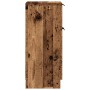 Aparador madera de ingeniería madera envejecida 30x30x70 cm von , Sideboards - Ref: Foro24-856951, Preis: 56,43 €, Rabatt: %