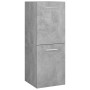 Badezimmerschrank aus betongrauem Sperrholz, 30 x 30 x 80 cm von vidaXL, Badezimmermöbel - Ref: Foro24-804992, Preis: 41,82 €...