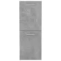 Armario de baño madera contrachapada gris hormigón 30x30x80 cm de vidaXL, Muebles de baño - Ref: Foro24-804992, Precio: 41,24...