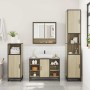 Set de muebles de baño 2 pzas madera contrachapada roble Sonoma von , Badezimmermöbel - Ref: Foro24-3300941, Preis: 154,40 €,...