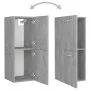 Armario de baño madera contrachapada gris hormigón 30x30x80 cm de vidaXL, Muebles de baño - Ref: Foro24-804992, Precio: 41,24...