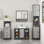 Set de muebles de baño 3 pzas madera contrachapada gris sonoma von , Badezimmermöbel - Ref: Foro24-3301063, Preis: 243,36 €, ...