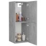Badezimmerschrank aus betongrauem Sperrholz, 30 x 30 x 80 cm von vidaXL, Badezimmermöbel - Ref: Foro24-804992, Preis: 41,82 €...