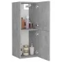 Badezimmerschrank aus betongrauem Sperrholz, 30 x 30 x 80 cm von vidaXL, Badezimmermöbel - Ref: Foro24-804992, Preis: 41,24 €...