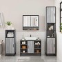 Set de muebles de baño 2 pzas madera contrachapada gris sonoma by , Bathroom furniture - Ref: Foro24-3300943, Price: 153,34 €...