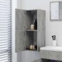 Badezimmerschrank aus betongrauem Sperrholz, 30 x 30 x 80 cm von vidaXL, Badezimmermöbel - Ref: Foro24-804992, Preis: 41,82 €...