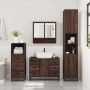 Set de muebles baño 3 pzas madera contrachapada roble marrón von , Badezimmermöbel - Ref: Foro24-3301054, Preis: 283,42 €, Ra...