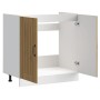 Mueble bajo para fregadero Lucca madera artesanal de roble von , Küchenschränke - Ref: Foro24-853696, Preis: 87,57 €, Rabatt: %