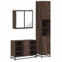 Set de muebles baño 3 pzas madera contrachapada roble marrón von , Badezimmermöbel - Ref: Foro24-3301094, Preis: 267,70 €, Ra...