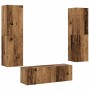 Muebles de TV de pared 3 uds madera vieja madera de ingeniería von , TV-Möbel - Ref: Foro24-3328965, Preis: 176,62 €, Rabatt: %