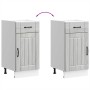 Mueble bajo de cocina Lucca madera contrachapada gris sonoma von , Küchenschränke - Ref: Foro24-853713, Preis: 76,85 €, Rabat...