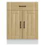 Mueble bajo de cocina Lucca roble sonoma von , Küchenschränke - Ref: Foro24-853730, Preis: 90,74 €, Rabatt: %