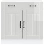 Mueble bajo de cocina Lucca blanca de alto brillo von , Küchenschränke - Ref: Foro24-853739, Preis: 115,80 €, Rabatt: %