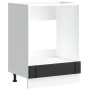 Armario de horno Lucca negra madera reconstituida von , Küchenschränke - Ref: Foro24-853758, Preis: 66,14 €, Rabatt: %