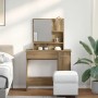 Tocador con espejo roble artisan 86,5x35x136 cm de , Tocadores para dormitorios - Ref: Foro24-857010, Precio: 97,91 €, Descue...