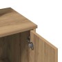 Tocador con espejo roble artisan 86,5x35x136 cm de , Tocadores para dormitorios - Ref: Foro24-857010, Precio: 97,91 €, Descue...