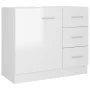 Armario para lavabo madera contrachapada blanco 63x30x54 cm de vidaXL, Muebles de baño - Ref: Foro24-804190, Precio: 91,13 €,...