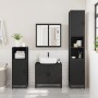 Juego de muebles de baño 4 pzas madera contrachapada negro von , Badezimmermöbel - Ref: Foro24-3301185, Preis: 365,03 €, Raba...