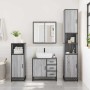Set de muebles de baño 4 pzas madera contrachapada gris sonoma by , Bathroom furniture - Ref: Foro24-3301198, Price: 448,01 €...