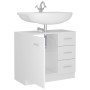 Waschbeckenschrank aus weißem Sperrholz, 63 x 30 x 54 cm von vidaXL, Badezimmermöbel - Ref: Foro24-804190, Preis: 91,13 €, Ra...
