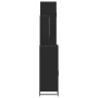 Juego de muebles de baño 4 pzas madera contrachapada negro by , Bathroom furniture - Ref: Foro24-3301215, Price: 366,97 €, Di...