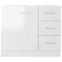 Waschbeckenschrank aus weißem Sperrholz, 63 x 30 x 54 cm von vidaXL, Badezimmermöbel - Ref: Foro24-804190, Preis: 89,60 €, Ra...