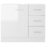 Waschbeckenschrank aus weißem Sperrholz, 63 x 30 x 54 cm von vidaXL, Badezimmermöbel - Ref: Foro24-804190, Preis: 91,13 €, Ra...