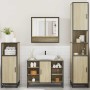 Juego de muebles de baño 4 pzas contrachapada roble sonoma by , Bathroom furniture - Ref: Foro24-3301241, Price: 397,56 €, Di...