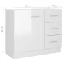 Waschbeckenschrank aus weißem Sperrholz, 63 x 30 x 54 cm von vidaXL, Badezimmermöbel - Ref: Foro24-804190, Preis: 89,60 €, Ra...