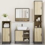 Juego de muebles de baño 4 pzas contrachapada roble sonoma von , Badezimmermöbel - Ref: Foro24-3301236, Preis: 345,27 €, Raba...